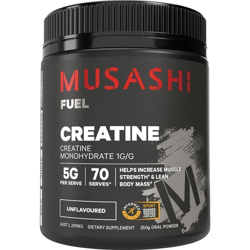 Musashi Creatine Monohydrate Unflavoured 350g