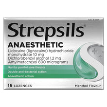 Strepsils Anaesthetic Menthol 16 Lozenges