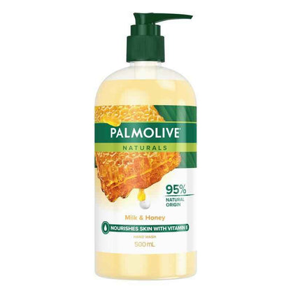 Palmolive Naturals Softwash Hand Wash Milk & Honey 500ml