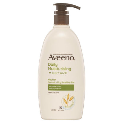 Aveeno Daily Moisturising Light Fragrance Body Wash 532ml