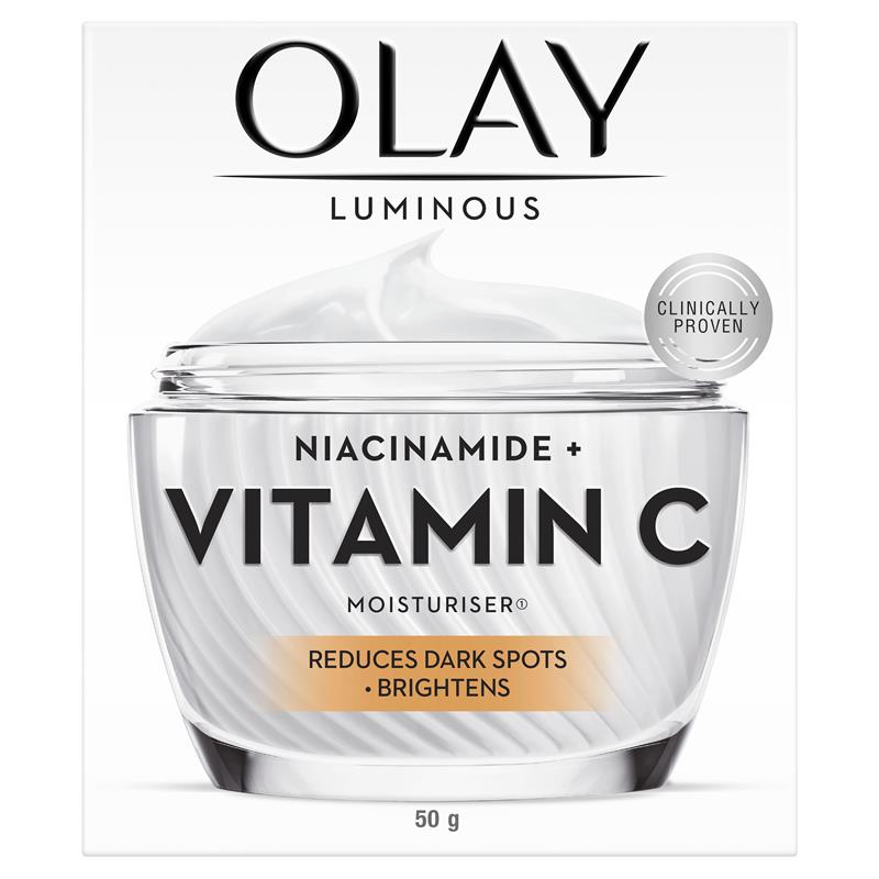 Olay Luminous Niacinamide + Vitamin C Moisturiser 50g - GimmeNow