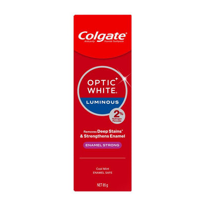 Colgate Toothpaste Optic White Luminous Enamel Strong 85g
