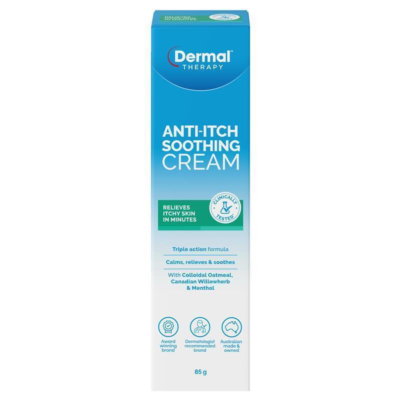 Dermal Therapy Anti Itch Soothing Cream 85g