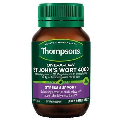Thompson's One-A-Day St. John's Wort 4000mg 60 Tablets