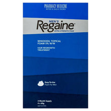 Regaine Mens 5% Minoxidil Foam Hair Regrowth Treatment 4 x 60g
