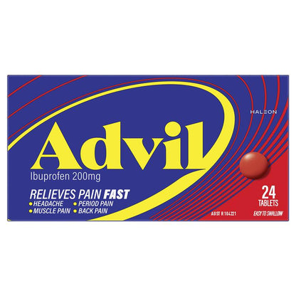 Advil Ibuprofen Pain Relief 24 Tablets