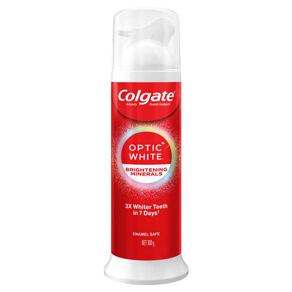 Colgate Toothpaste Optic White Pump 100g