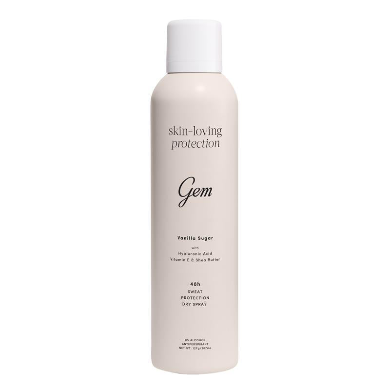 Gem Skin-Loving Antiperspirant Deodorant Aerosol Vanilla Sugar 207ml