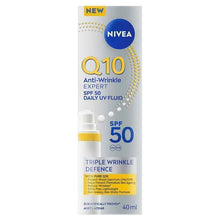 NIVEA Q10 Anti-Wrinkle Expert Daily UV Fluid SPF50 40ml
