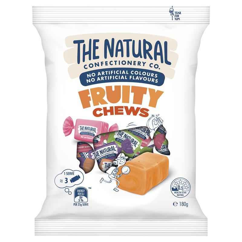 Fruit Chews 180g - Natural Confectionery Co.