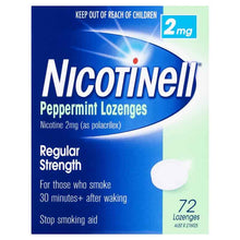 Nicotinell Lozenge Peppermint 2mg 72