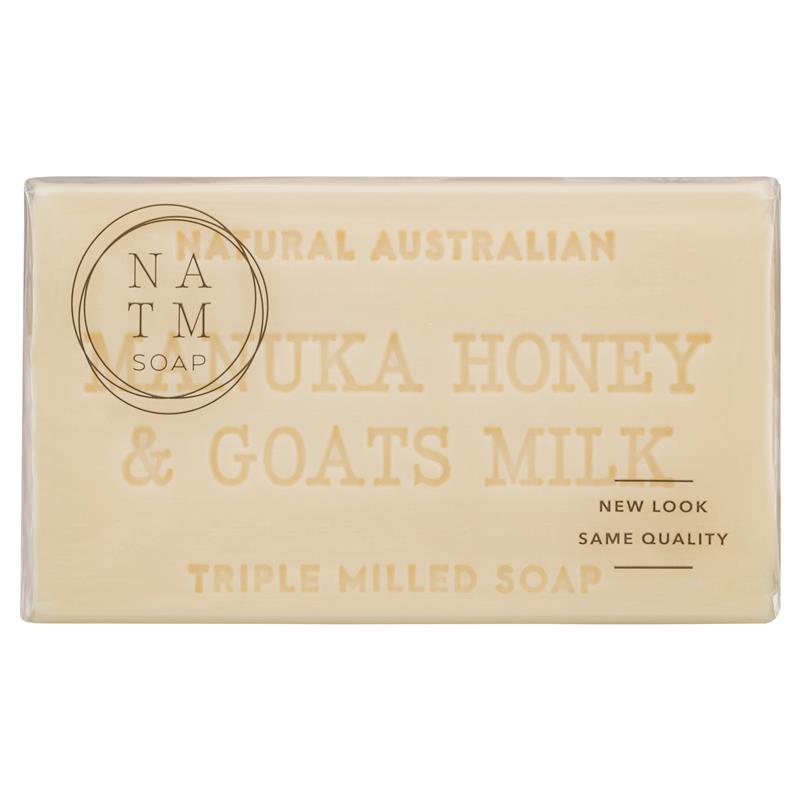 Australian Triple Milled Soap Manuka Honey & Goats Milk 200g