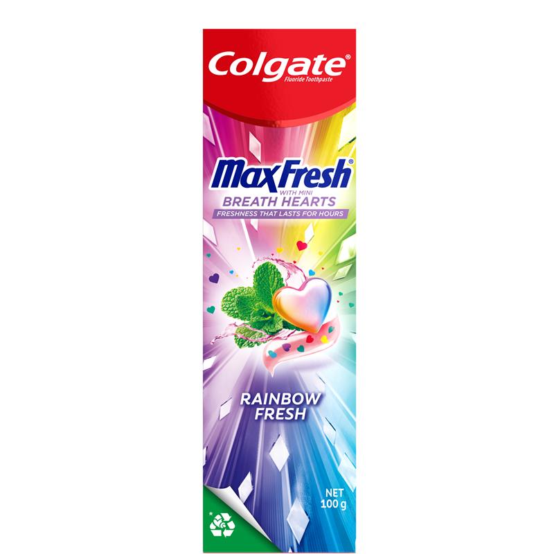 Colgate Toothpaste Max Fresh Rainbow Fresh 100g - GimmeNow