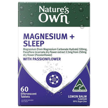 Nature's Own Magnesium + Sleep Effervescent 60 Tablets - GimmeNow
