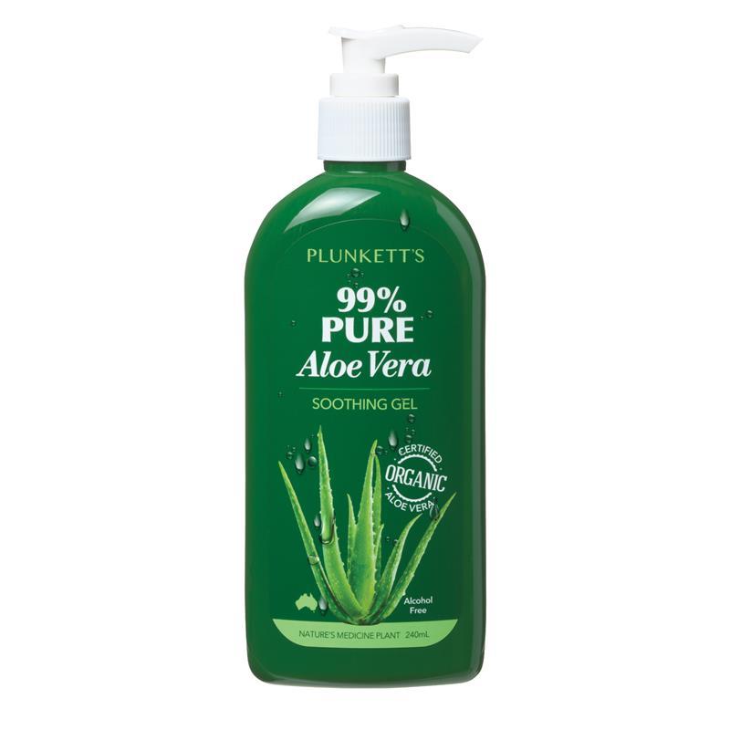 Plunketts 99% Pure Aloe Vera Soothing Gel 240ml