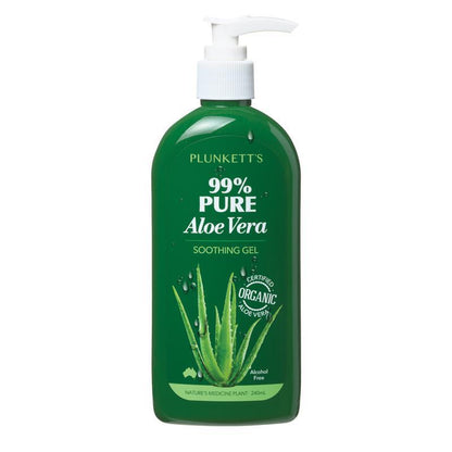 Plunketts 99% Pure Aloe Vera Soothing Gel 240ml