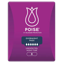Poise Pads Overnight 8 Pack