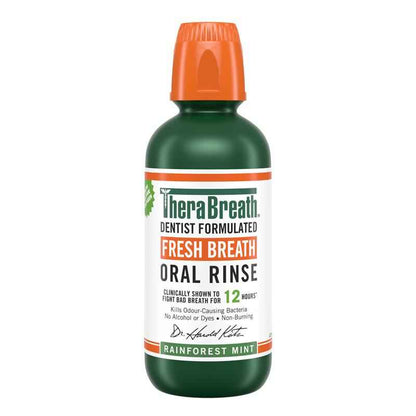 Therabreath Rainforest Mint Oral Rinse 473ml