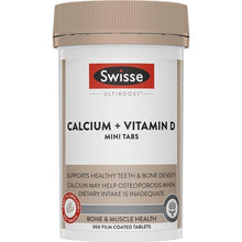 Swisse Calcium + Vitamin D 300 Mini Tablets