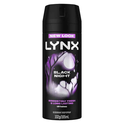 Lynx Deodorant Black Night 165ml