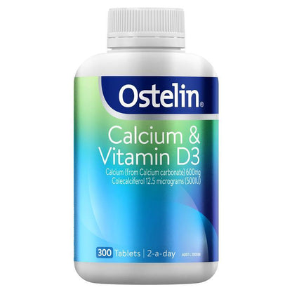 Ostelin Calcium & Vitamin D3 300 Tablets Exclusive Size