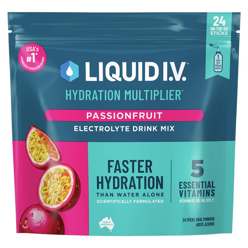 Liquid I.V. Hydration Passionfruit 24 Sachets