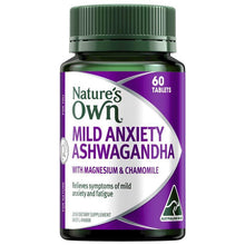 Nature's Own Mild Anxiety Ashwagandha 60 Tablets - GimmeNow