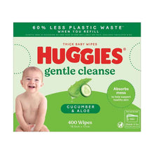 Huggies Thick Baby Wipes Cucumber & Aloe 400 Pack