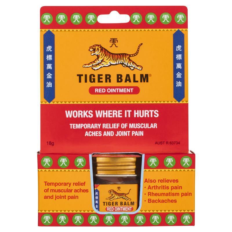 Tiger Balm Analgesic Red 18g