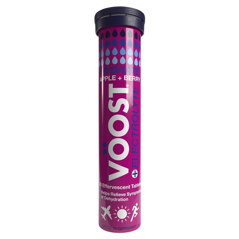 Voost Hydrate Apple + Berry Effervescent Tablets 20 Pack - GimmeNow
