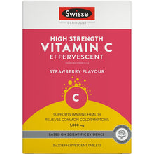 Swisse Vitamin C 60 Effervescent Tablets