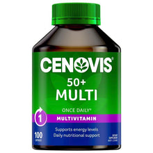 Cenovis Once Daily 50+ Multi Vitamins & Minerals 100 Capsules
