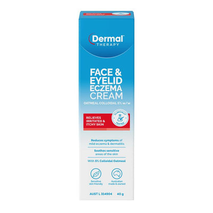 Dermal Therapy Face & Eyelid Eczema Cream 40g