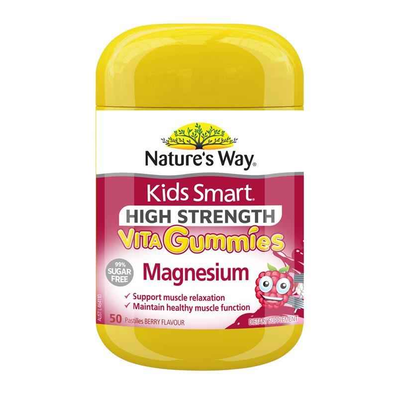 Nature's Way Kids Smart Vita Gummies High Strength Magnesium 50 Pastilles