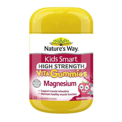 Nature's Way Kids Smart Vita Gummies High Strength Magnesium 50 Pastilles