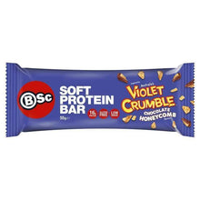 BSc x Violet Crumble Soft Protein Bar Chocolate Honeycomb 55g
