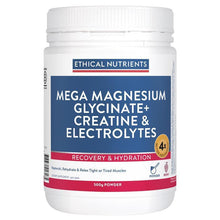 Ethical Nutrients Mega Magnesium Glycinate+ Creatine & Electrolytes 500g Exclusive Size