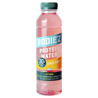 Bodiez Protein Water Citrus Punch 500ml 4 Pack
