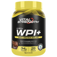 Vital Strength WPI Plus 100 Whey Protein Isolate Chocolate 1Kg