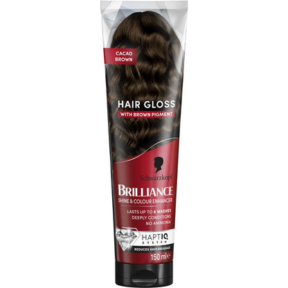 Schwarzkopf Brilliance Gloss Bonding Semi Permanent Mask Cacao Brown