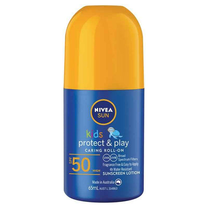 NIVEA Sun Kids Protect & Play SPF50 Sunscreen Roll On 65ml