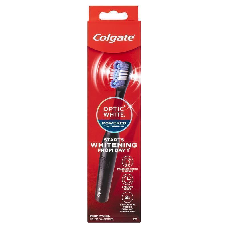 Colgate Optic White Power Toothbrush Soft