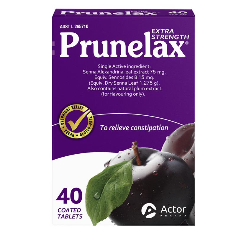 Prunelax 40 Tablets - GimmeNow