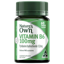 Nature's Own Vitamin B6 100mg 60 Tablets - GimmeNow