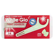 White Glo Flossers Travel 14 Pack