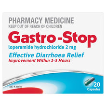 GastroStop Loperamide 20 Capsules