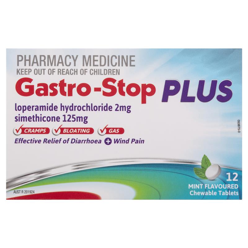 GastroStop Plus Chewable Tablets 12