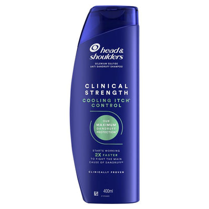 Head & Shoulders Clinicals Cooling Itch Relief Shampoo 400ml