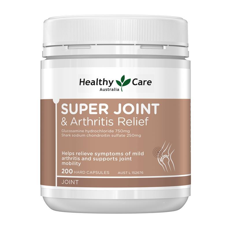 Healthy Care Super Joint & Arthritis Relief 200 Capsules