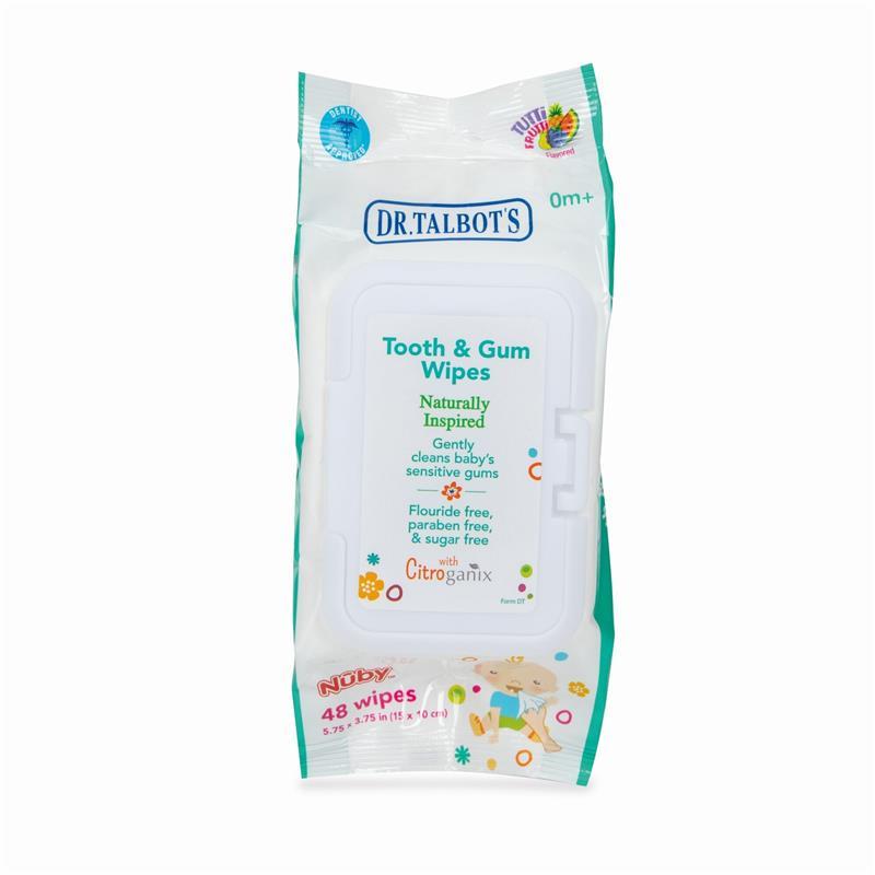 Nuby Bamboo Citroganix Pacifier and Teether Wipes 48 Pack